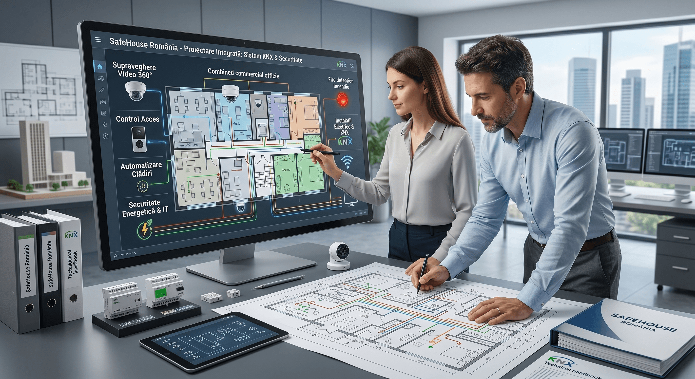 Tablou electric și integrare smart home