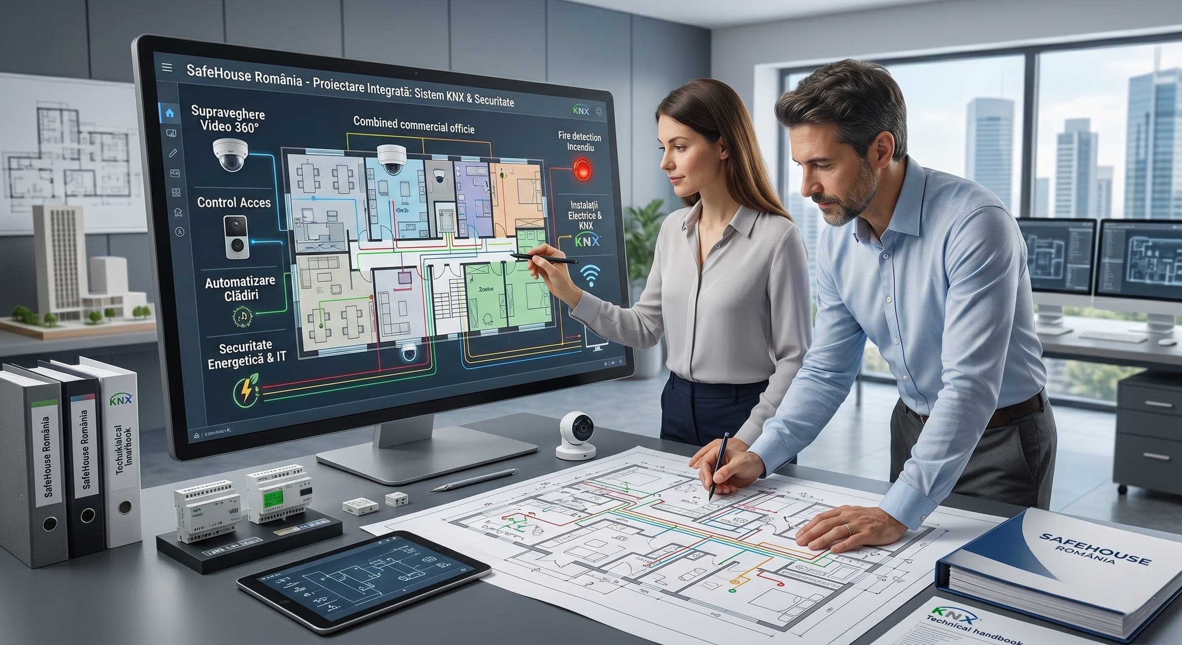 Tablou electric și integrare smart home